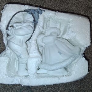 Department 56 White Holiday Figurine Set